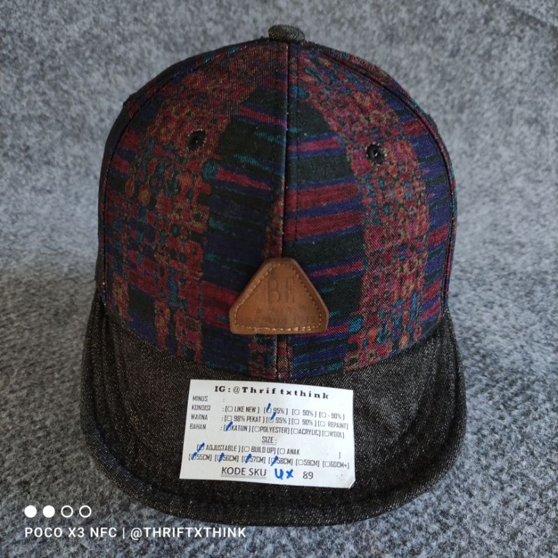 ADJUSTABLE SHORT BIKE/VISOR HAT ELLE BASIC SET SKU UX89