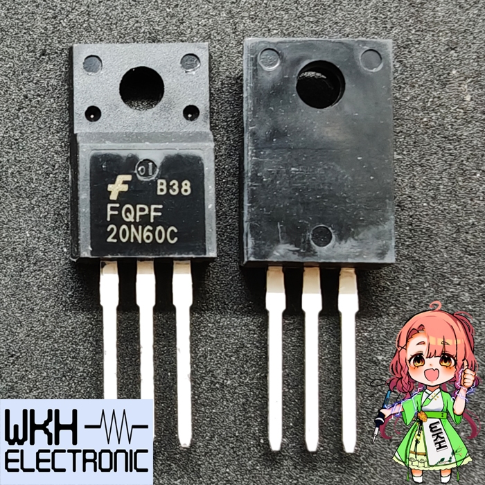 FQPF20N60C FQPF20N60 20N60 P20NM60FP 60V N-Channel MOSFET TO-220 AZ21 20N60C