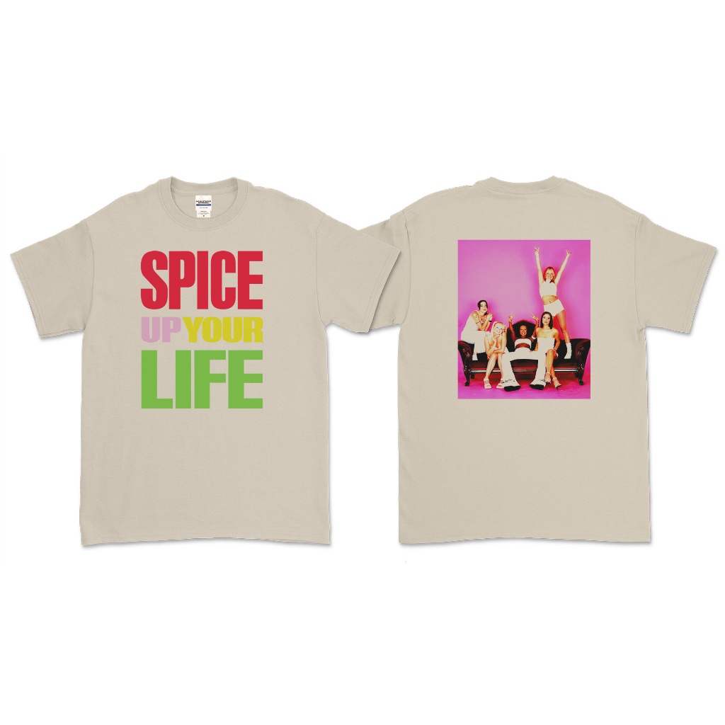 SPICE UP YOUR LIFE - เสื้อยืด SPICE GIRL (FRONT BACK)