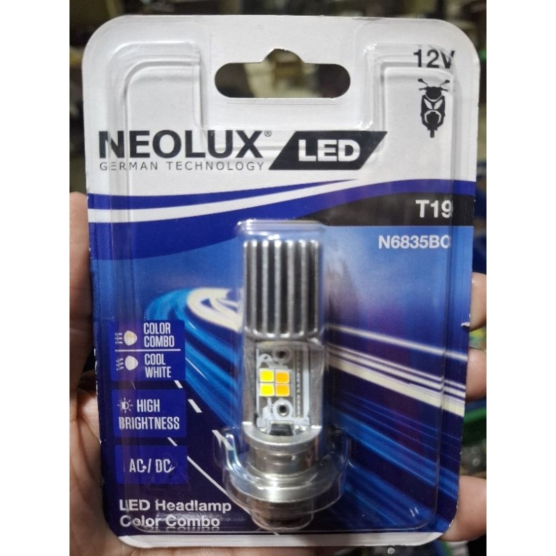 NEOLUX H6 LED โคมไฟรถจักรยานยนต์ T19 H6 M5 K1 สี Combo Universal รถจักรยานยนต์