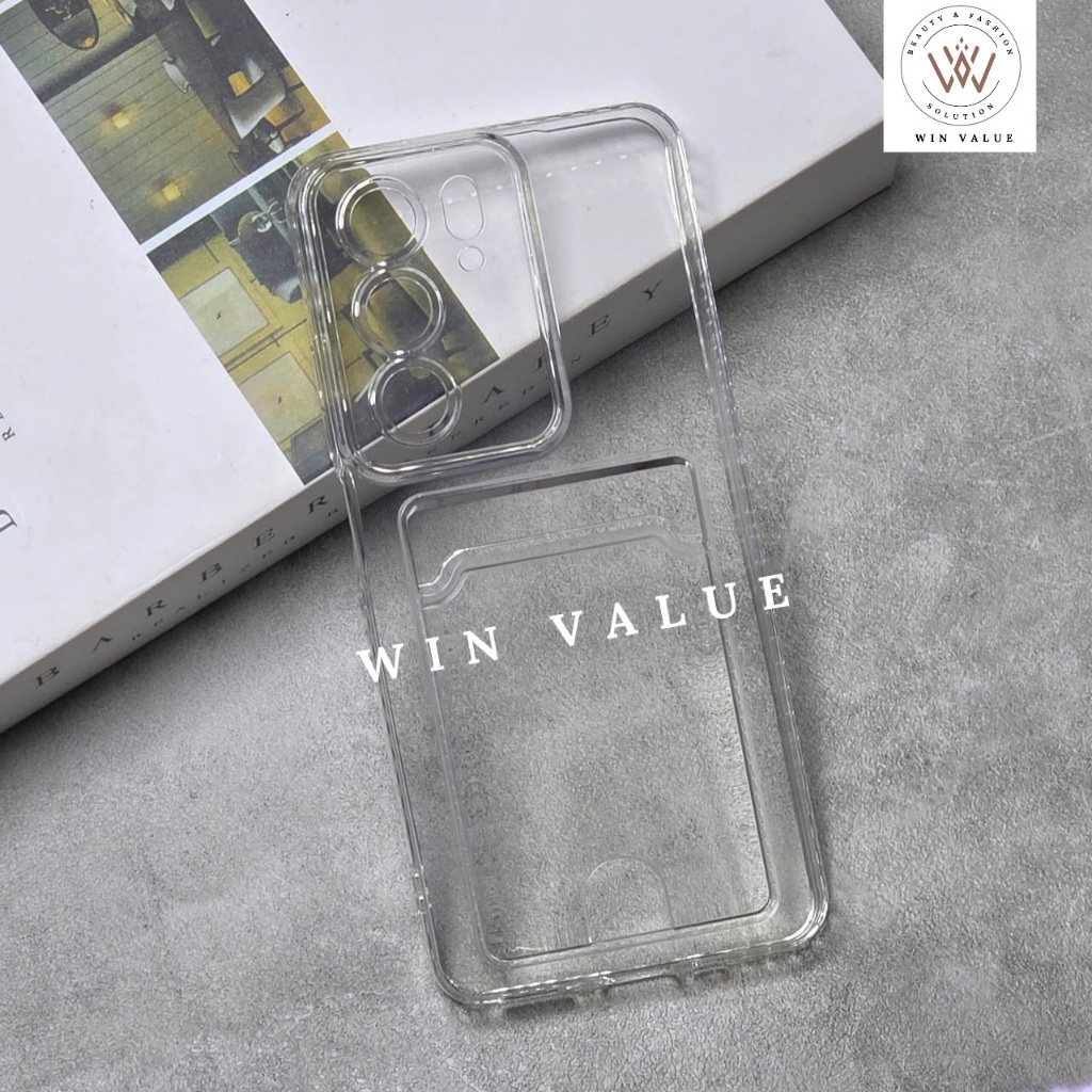 Realme C75 Realme C75X Clear Card Case Card Slot Case Realme C75 Realme C75X