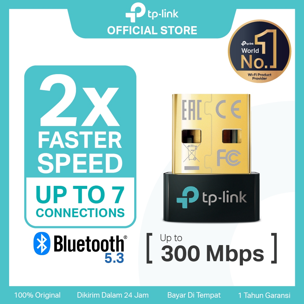 Sasageyou - TP-Link UB500 Bluetooth 5.3 Nano USB Adapter Bluetooth Dongle PC แล็ปท็อป UB500 Plus