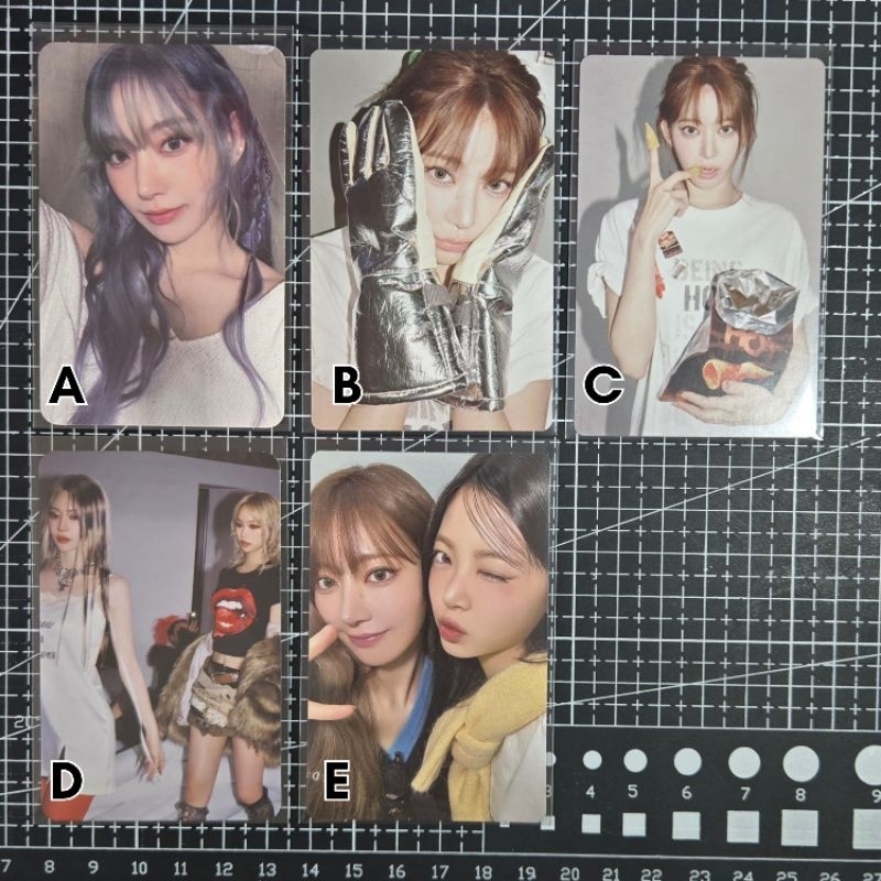 !! Photocard Official Le saserafim Sakura Eunchae