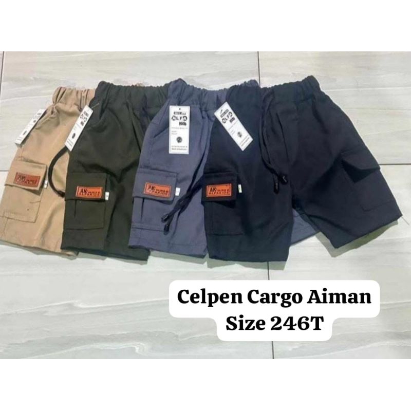 2-5T (ก้นเด็กชาย) AIMAN KIDS CARGO PEN