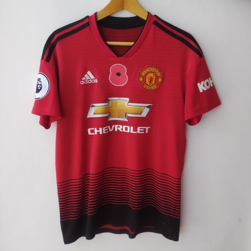 Adidas Manchester United 18/19 Home Original Jersey Pogba