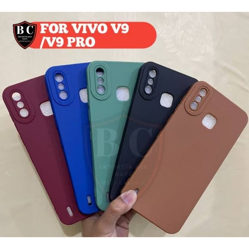 SOFT CASE CANDY MACAROON VIVO V9 / Y85