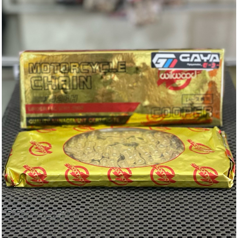 WILWOOD 428 415 520 FULL GOLD MOTORCYCLE CHAIN/WILWOOD CHAIN VARIATION MOTORCYCLE CHAIN