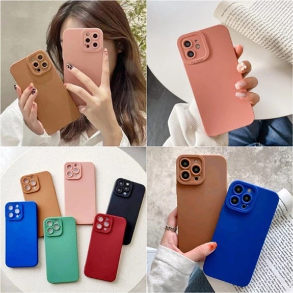 เคส Oppo A78 4G - เคส OPPO A79 5G Softcase MACARON COLOR - เคสป้องกันกล้อง เคส Hp Oppo A78 4G - OPPO