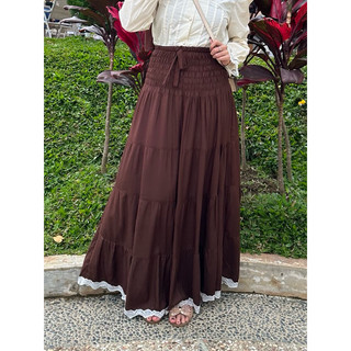 DESANDCO | Tiffany Tiered Skirt Rok Coqquette Wanita Premium