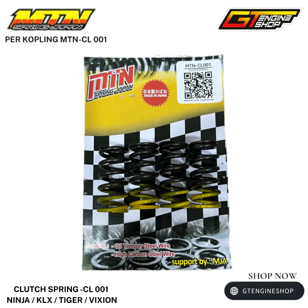 MTN CLUTCH SPRING MTN CL001 CLUTCH SPRING NINJA KLX CRF TIGER VIXION MTN CL001