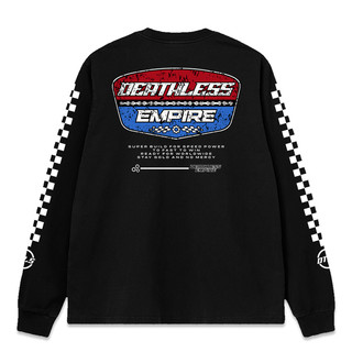 DEATHLESS KAOS LENGAN PANJANG | GARAGE RED & BLUE | LS MOTOR SERIES