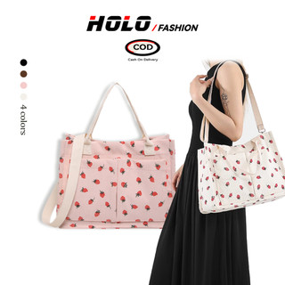 HOLO Tas Selempang Wanita Besar Korea Tas Babu Wanita Lucu Tote Bag Aesthetic Sling Bag Shoulder Bag