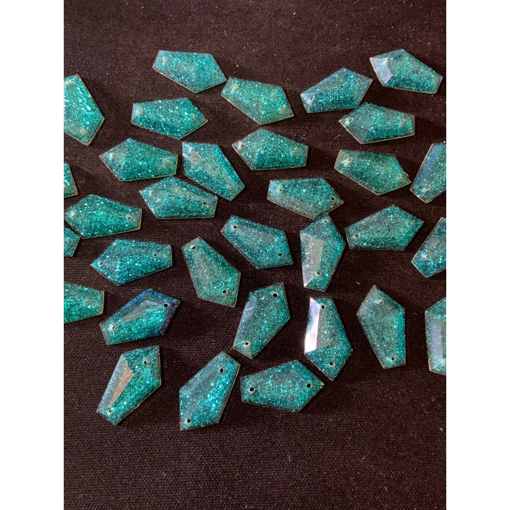 @50pcs Diamond Glitter ขนาด 12x20 เกรด A (DG 74)