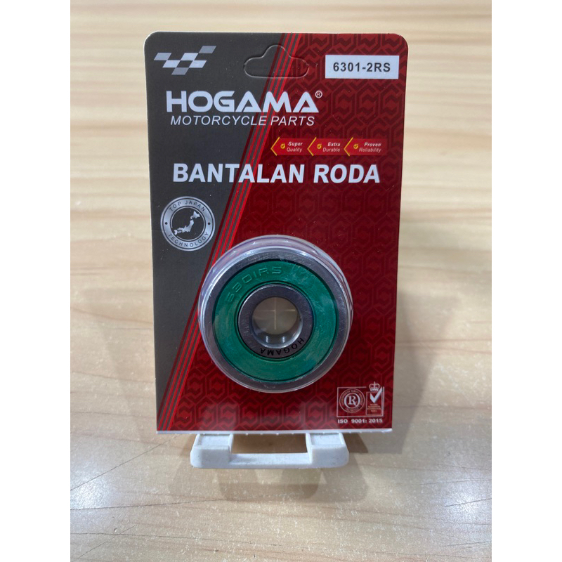 Hoama Bearing 6301 2RS / Lahar / ของแท้