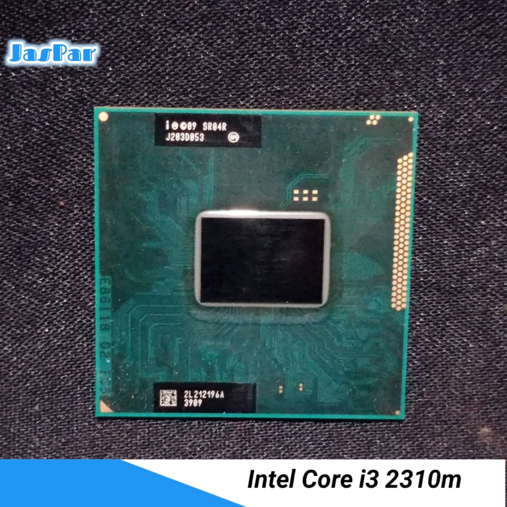 โปรเซสเซอร์ Intel Core i3 2310M SR04R CPU แล็ปท็อป SandyBridge GUARANTEEE