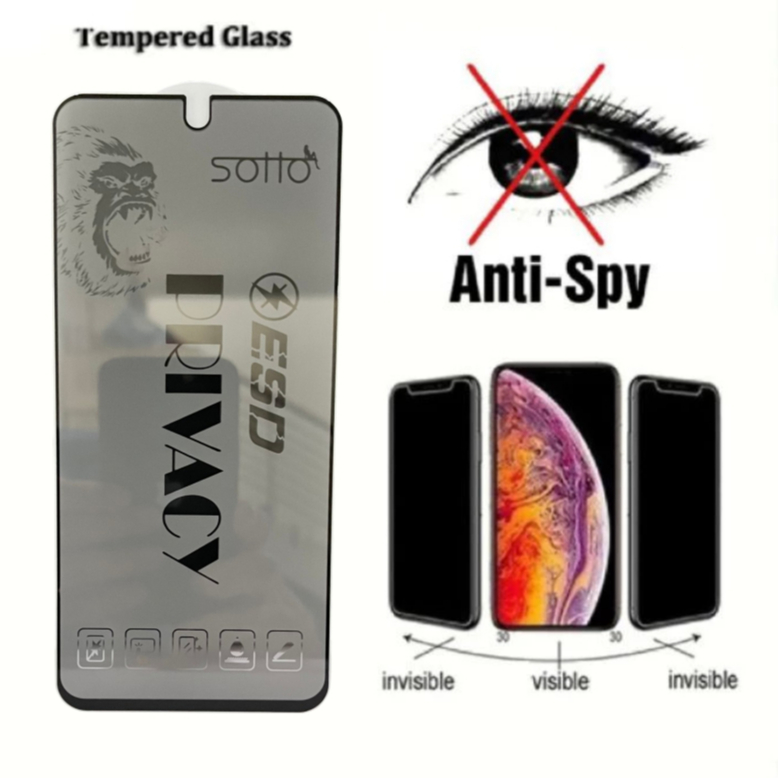 กระจกนิรภัย SPY แก้วสําหรับ SAMSUNG J4+ J6+ A8 A02 A02S A03 A03S A03CORE A21S A40S M31 M10 M21 M31 A