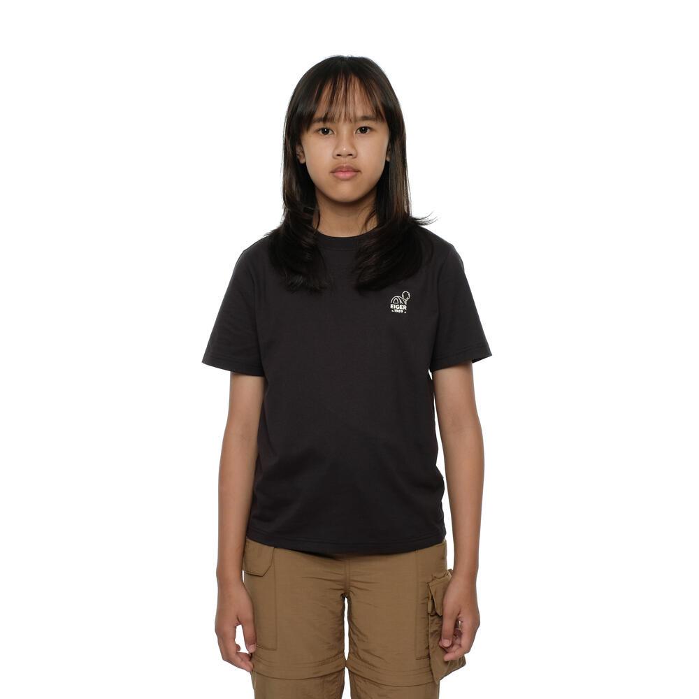 EIGER JUNIOR VIRRE GRAPHIC SS TEES