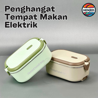 Pemanas Kotak Makan Elektrik Stainless Steel Electric Lunch Box Kapasitas Besar Box Bekal Anak Unik