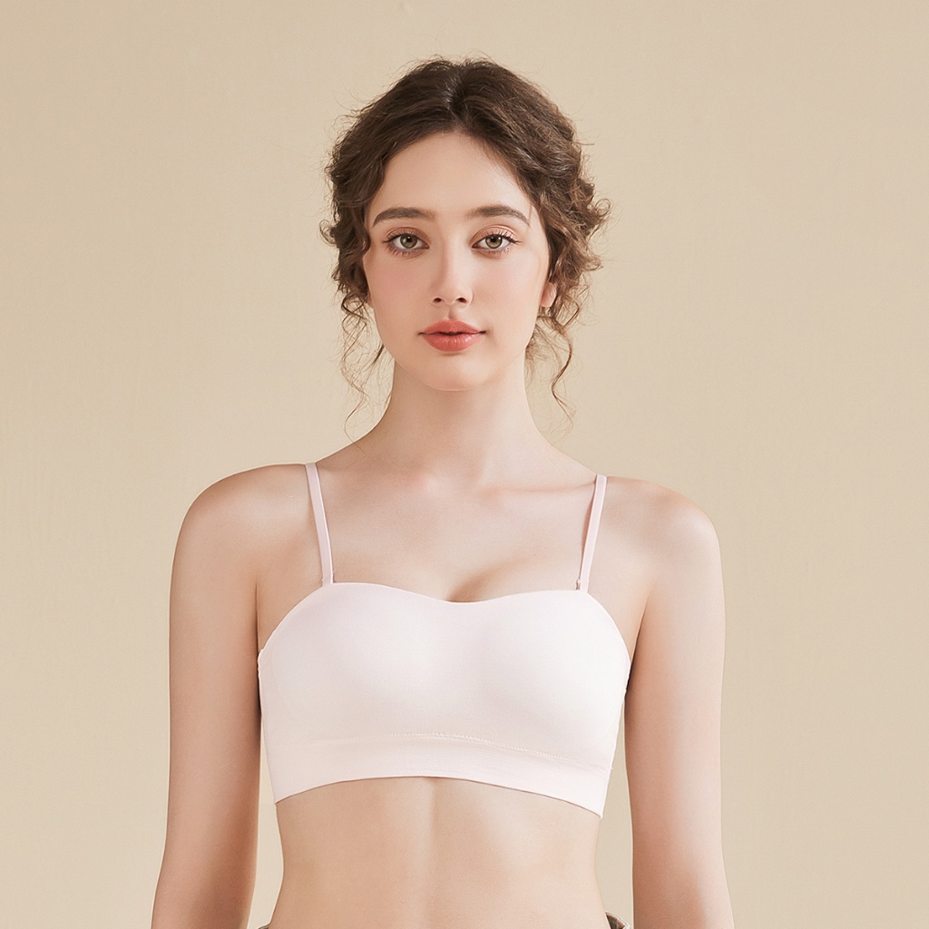 Young Curves Seamless Comfy Basic Bandeau Bra C02-100273