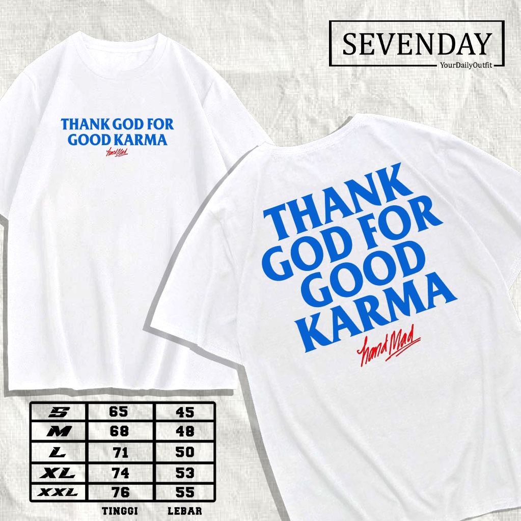 THANK GOD สําหรับเสื้อยืด KARMA - ขอบคุณพระเจ้าสําหรับเสื้อยืด KARMA - ขอบคุณพระเจ้าสําหรับ KARMA CL