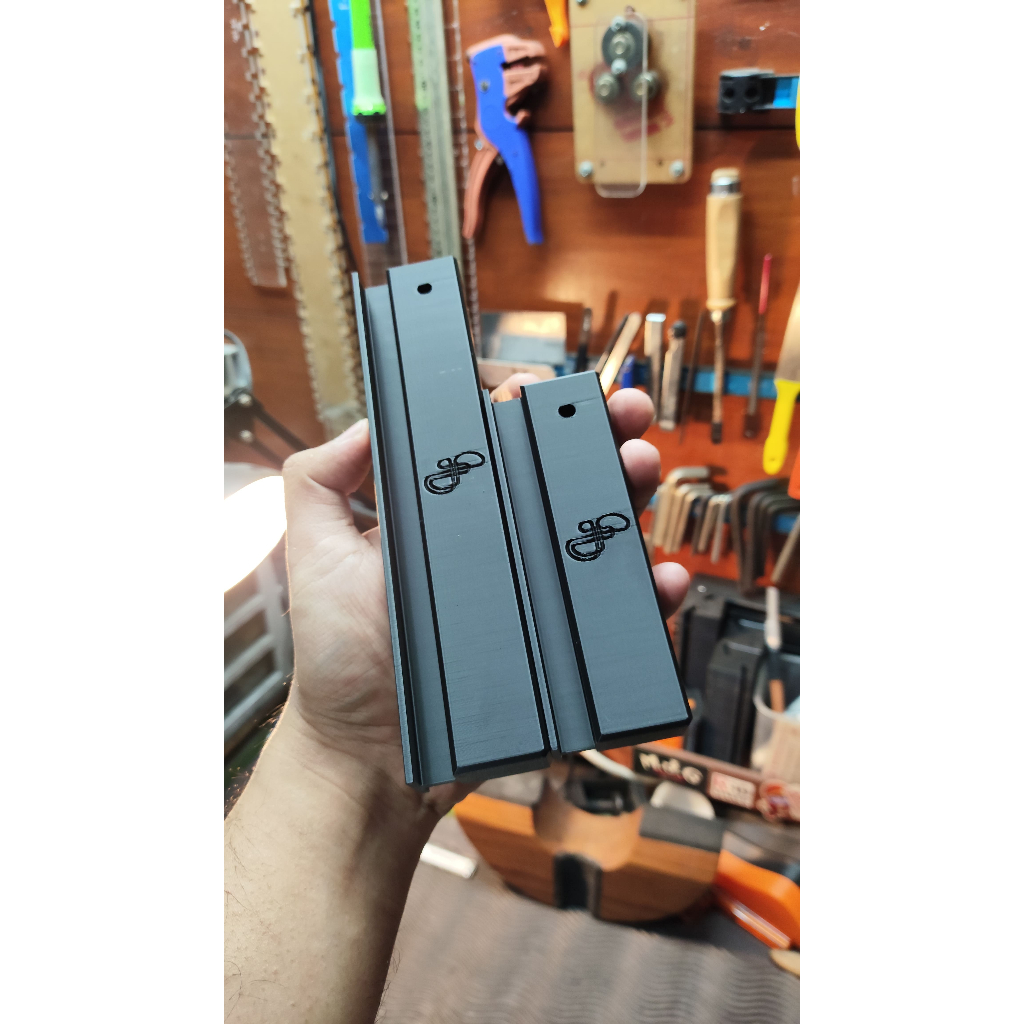 Understring Fret Leveler 4.5" และ 7" ถึง Even Out Guitar/Bass Frets พร้อมการติดตั้งแบบสาย