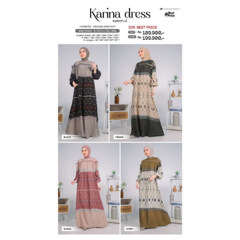 ใหม่ KARINA DRESS DAILY