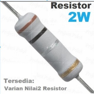 ตัวต้านทาน 2W 5% ต่อถุงบรรจุ 200 ชิ้น, 1R 1.2R 1.5R 1.8R 2R 2.2R 2.7R 3.3R 3.9R 4.7R Ohm 1K