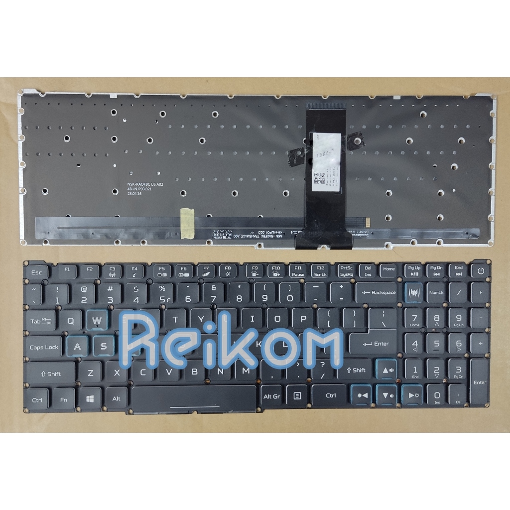 คีย์บอร์ด Acer Nitro 5 AN515-43 AN515-54 AN515-55