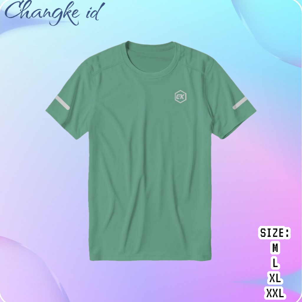 ใหม่ล่าสุดผู้ชายและผู้หญิงกีฬา SLIM FIT GYM SHIRTS SHORT-SLEEVED FITNESS SHIRTS PLAIN SPORTS SHIRTS 