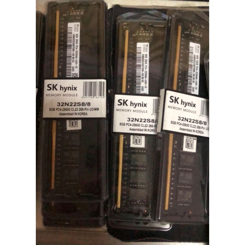 Hynix DDR4 8GB Longdim Ram Pc 25600 / 3200Mhz