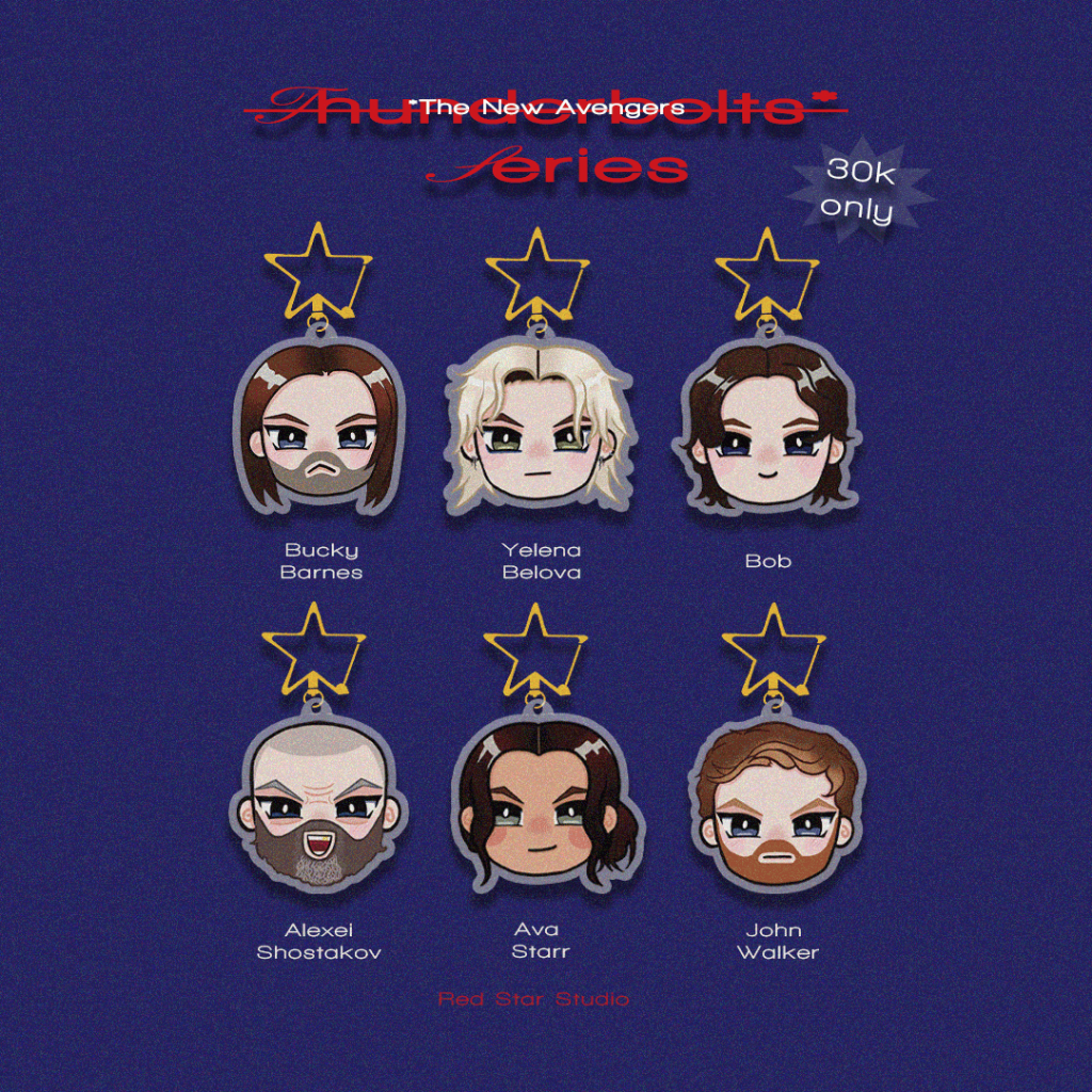 พวงกุญแจ Marvel Thunderbolts*