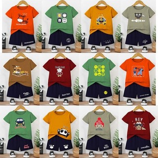 Setelan anak laki-laki PAKET 6 SET/ 6 SETEL usia 0-4 tahun