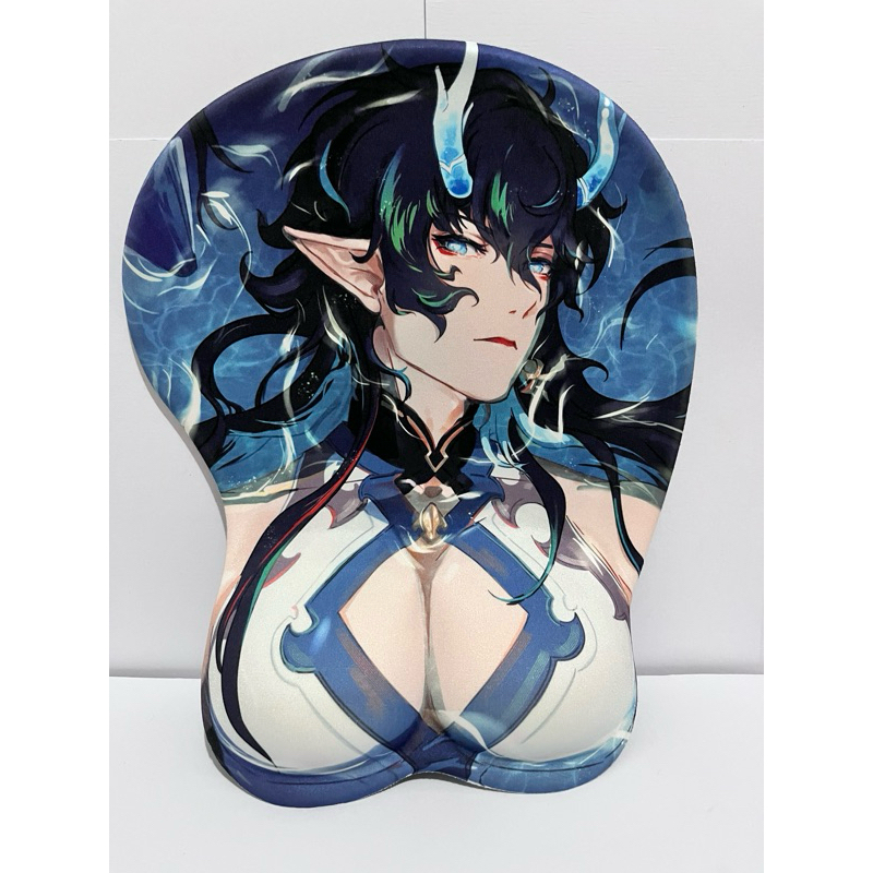 Fanmerch HSR Danheng IL YYJ แผ่นรองเมาส์ 3D โดย Milcnanna ไม่ได้ใช้