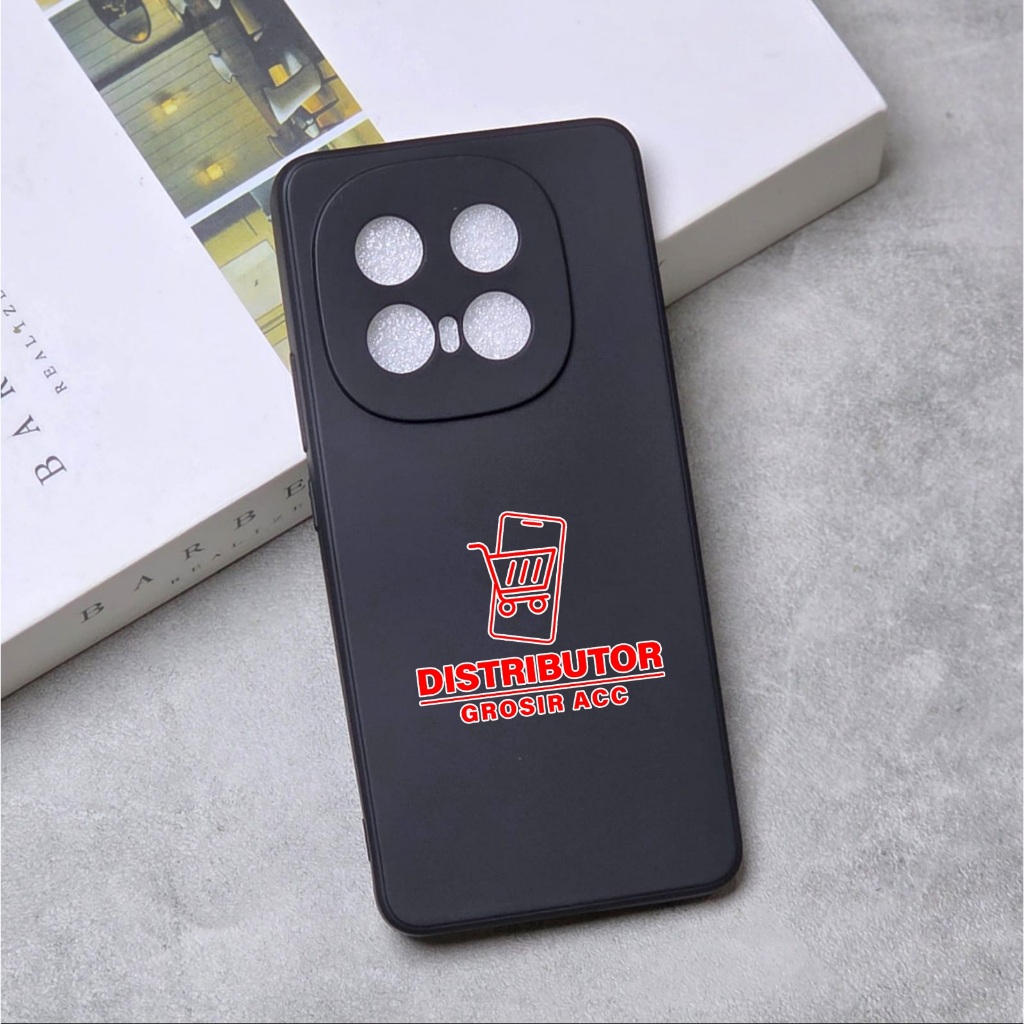 IQOO 13 CASE MACAROON BLACK PREMIUM SOFT CASE สีดํา IQOO 13 MSB