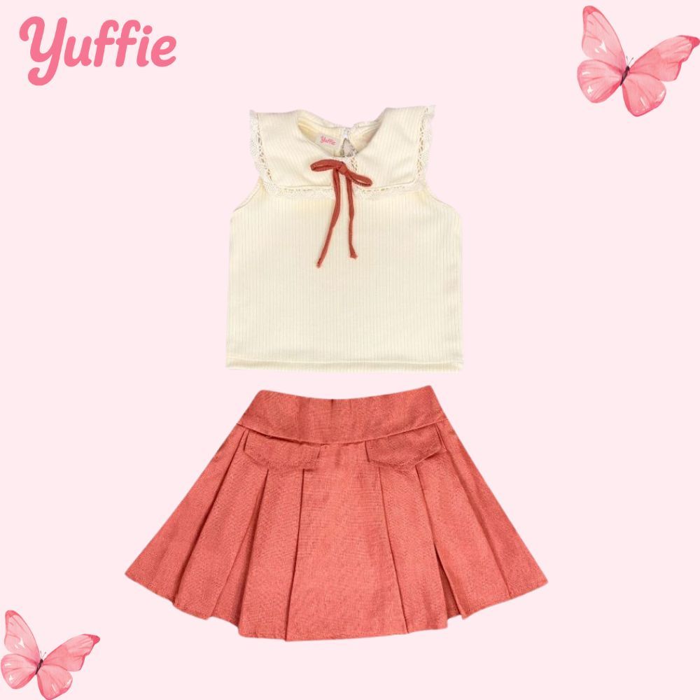 ชุด YUFFIE Leona 4411 | ชุดแฟชั่นสําหรับเด็กผู้หญิง 1-6 ปี