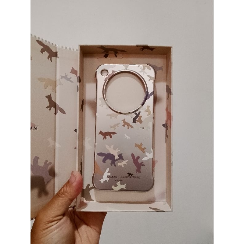 เคส Maison kitsune ดั้งเดิมสําหรับ OPPO Find X8