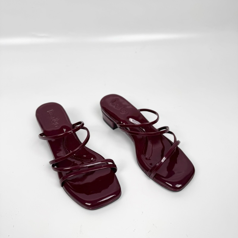 Karlyn Celina รองเท้าแตะรัดส้น 3 ซม. สําหรับผู้หญิง