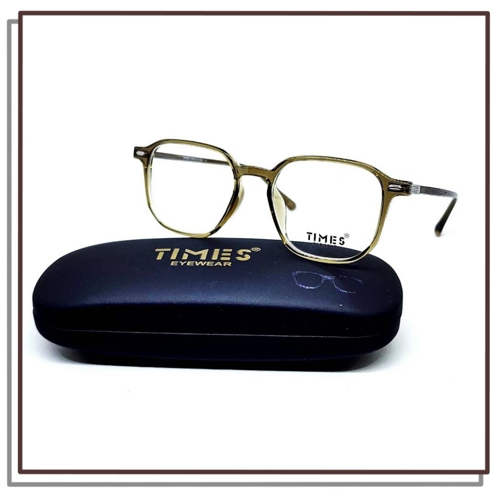 TIMES 2321 EYEGLASSES FRAME รุ่นหรูหราสุดเท่ คุณภาพดี น้ําหนักเบา ทนทาน ราคา