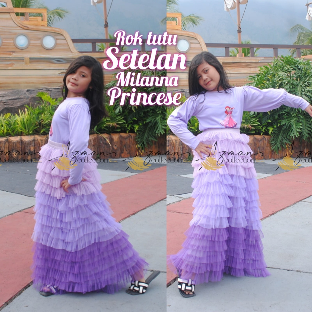 PREMIUM TUTU SKIRT--LONG SKIRT TUTU-- MILANA PRINCESS SUIT--SOFT TILE TUTU SKIRT-PREMIUM TUTU