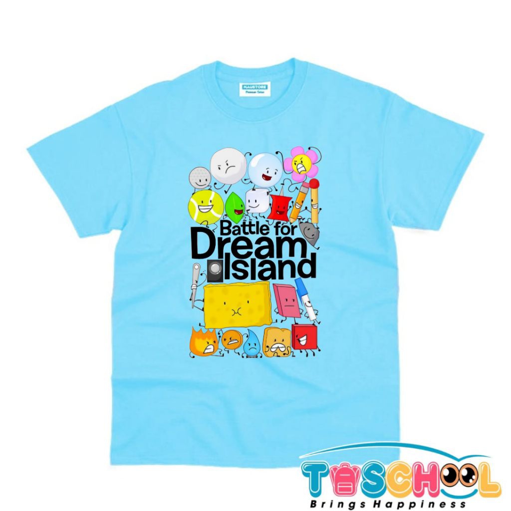 BFDI BATTLE สําหรับผ้า DREAM ISLAND CHILDRENS