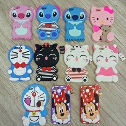 3D Softcase Casing iPhone 6 7 8 4.7 นิ้ว iPhone 6 Plus 7 Plus 5.5 นิ้ว Oppo A39 A57 Xiaomi Redmi 4 4