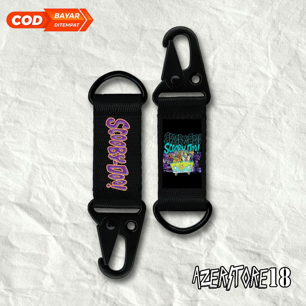 GANTUNGAN SCOOBY DOO Motif พวงกุญแจ - น่ารักน่าดึงดูด - พวงกุญแจอาร์ต CARTOON | AS58