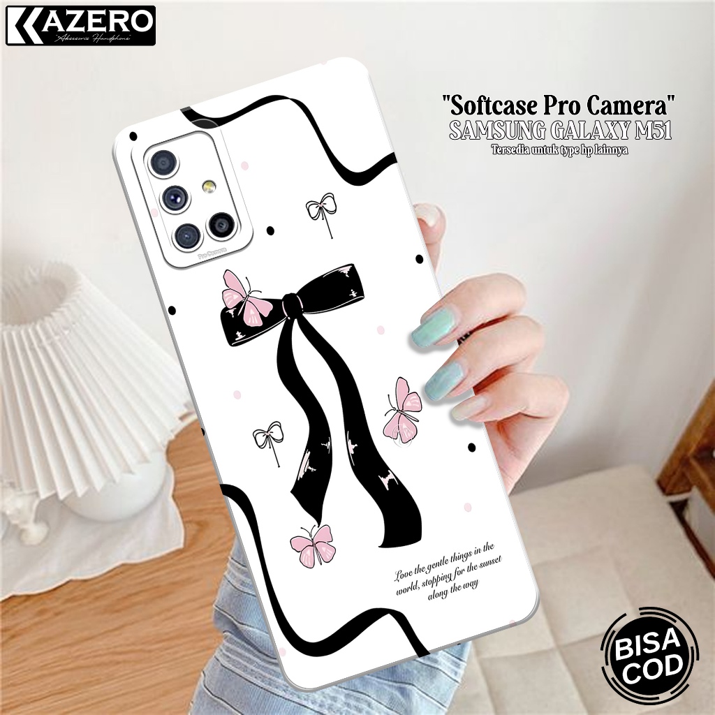 เคสโทรศัพท์ซิลิโคน HP Samsung Galaxy M51 - เคสความงามแฟชั่น - กล้อง Pro - เคส Samsung Galaxy M51 - เ