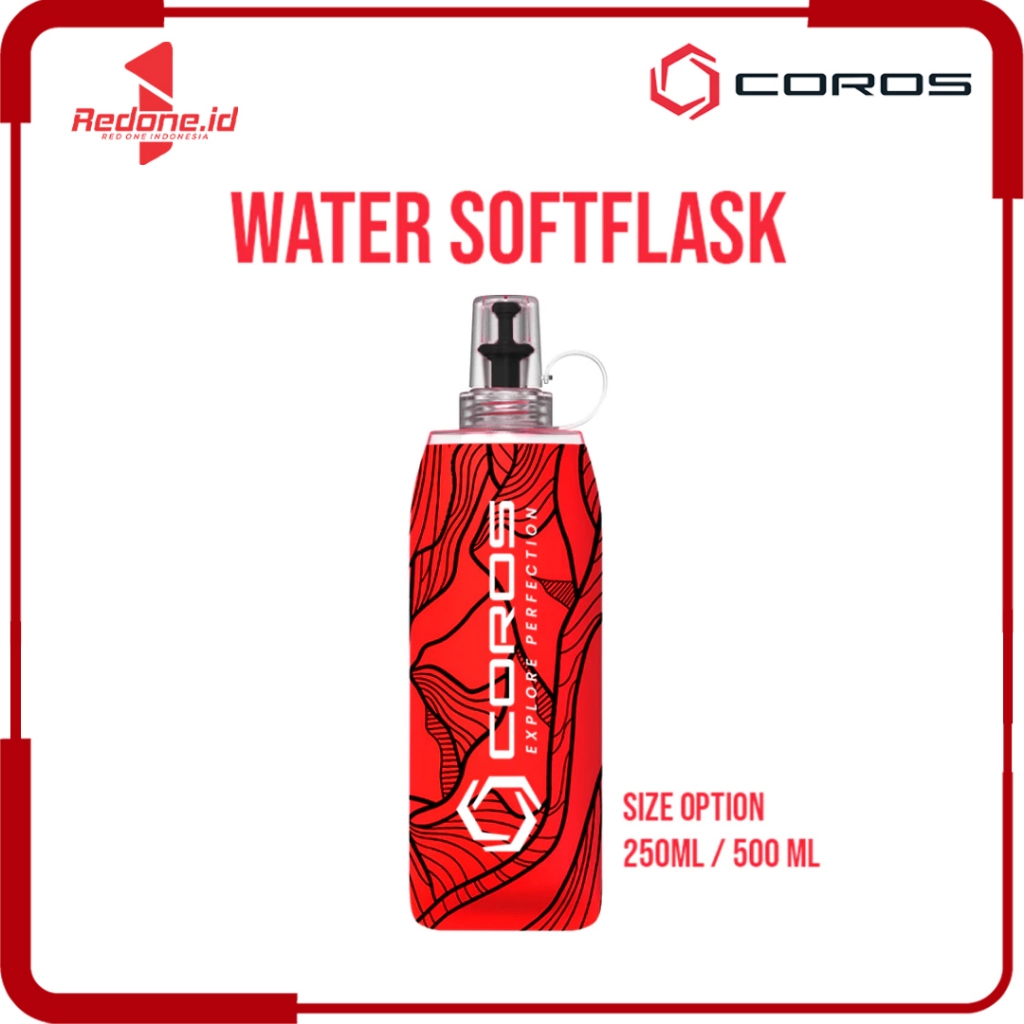 COROS ขวดน้ํา Soft Flask / Soft Flask Running รุ่นสีแดง