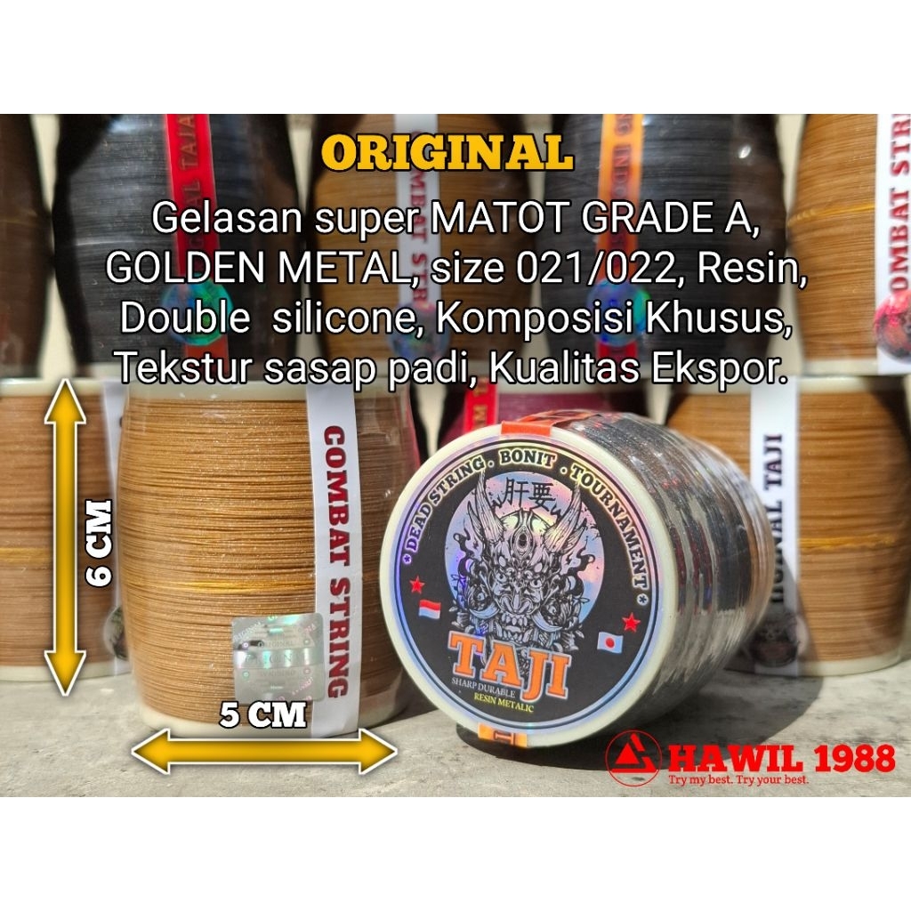 แก้วซุปเปอร์แมตต์ GOLDENMETAL Sharp TAJI 021/022 2000Yard Special Tournament