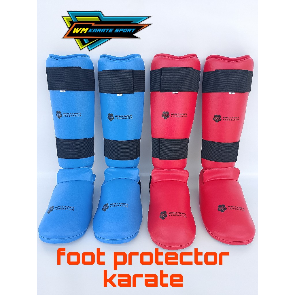 WKF karate ตัวป้องกันเท้า