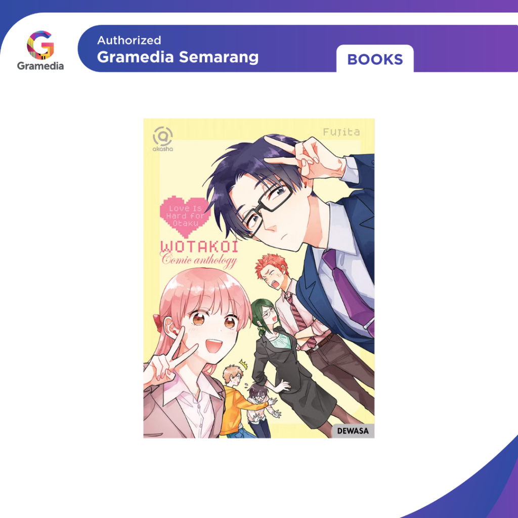 Gramedia - AKASHA : WOTAKOI: LOVE IS HARD FOR OTIU - OMIC ANTHOLOGY (m&c!)