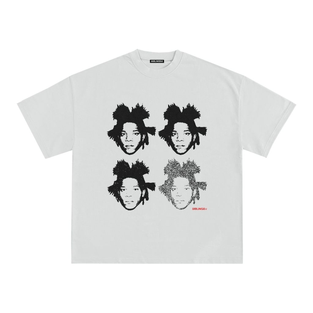 เสื้อยืด Basquiat White Siblings&Co