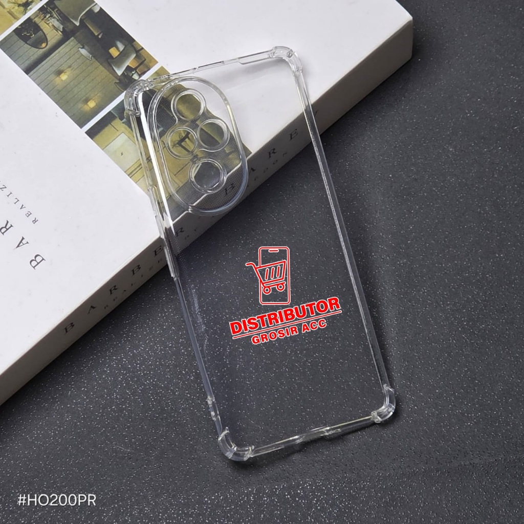 HONOR 200 PRO 5G CASE AIRBAG ANTI CRACK THICK CLEAR SOFTCASE HONOR 200 PRO 5G AB-01