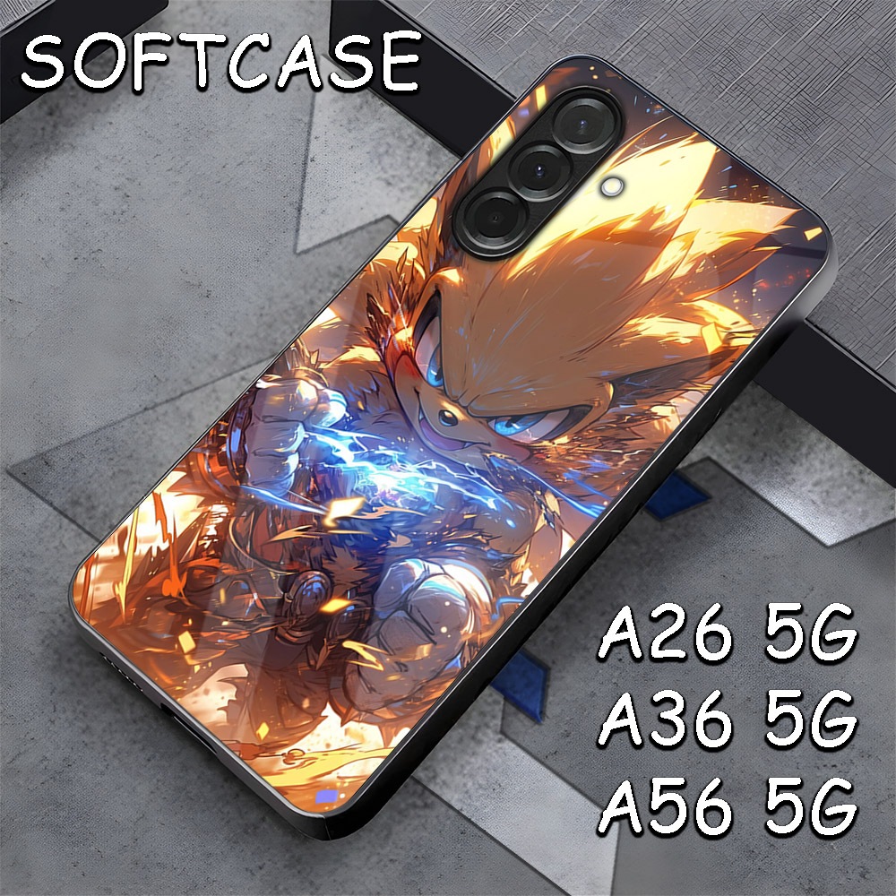 HP [GM09] Softcase Glossy SAMSUNG A26 | A36 | A56 5G เคสซิลิโคน Mica เคสโทรศัพท์ป้องกันเงา